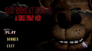 Playing 1000 rooms at Spooky's a FNAF themed mod for Spooky's house of Jumpscares