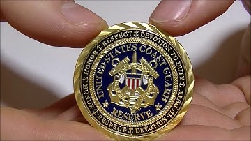 Coast guard reserve challenge coin