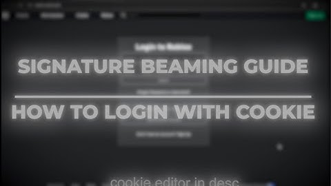 How To Bypass Login With A Cookie