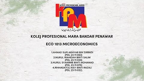 ECO1013 GROUP PRESENTATION: ELASTICITY