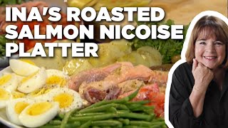 Ina Garten's Roasted Salmon Nicoise Platter | Barefoot Contessa | Food Network