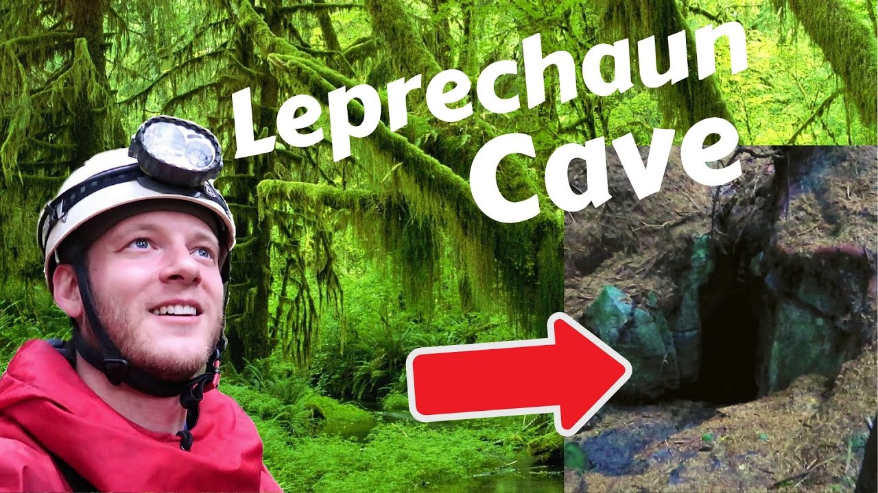 Caving in a Leprechaun Forest Epic Ireland YouTube