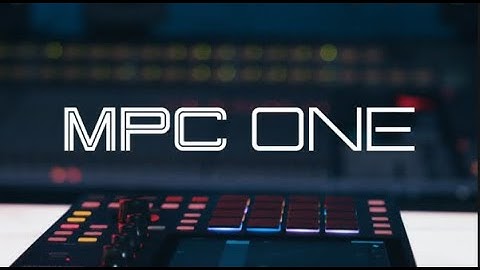 MPC One Unboxing And 1st Beat!!