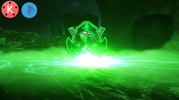 Lighting burst intro edit with kine master and pixellab