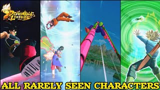 ALL RARELY SEEN CHARACTERS IN DRAGON BALL LEGENDS