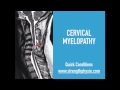Cervical Spine Myelopathy