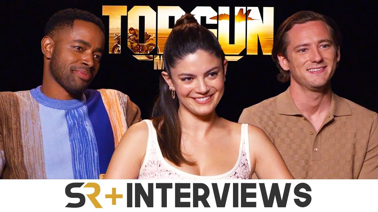 Top Gun: Maverick's Lewis Pullman, Monica Barbaro, And Jay Ellis Have A  Need For Speed [Interview]