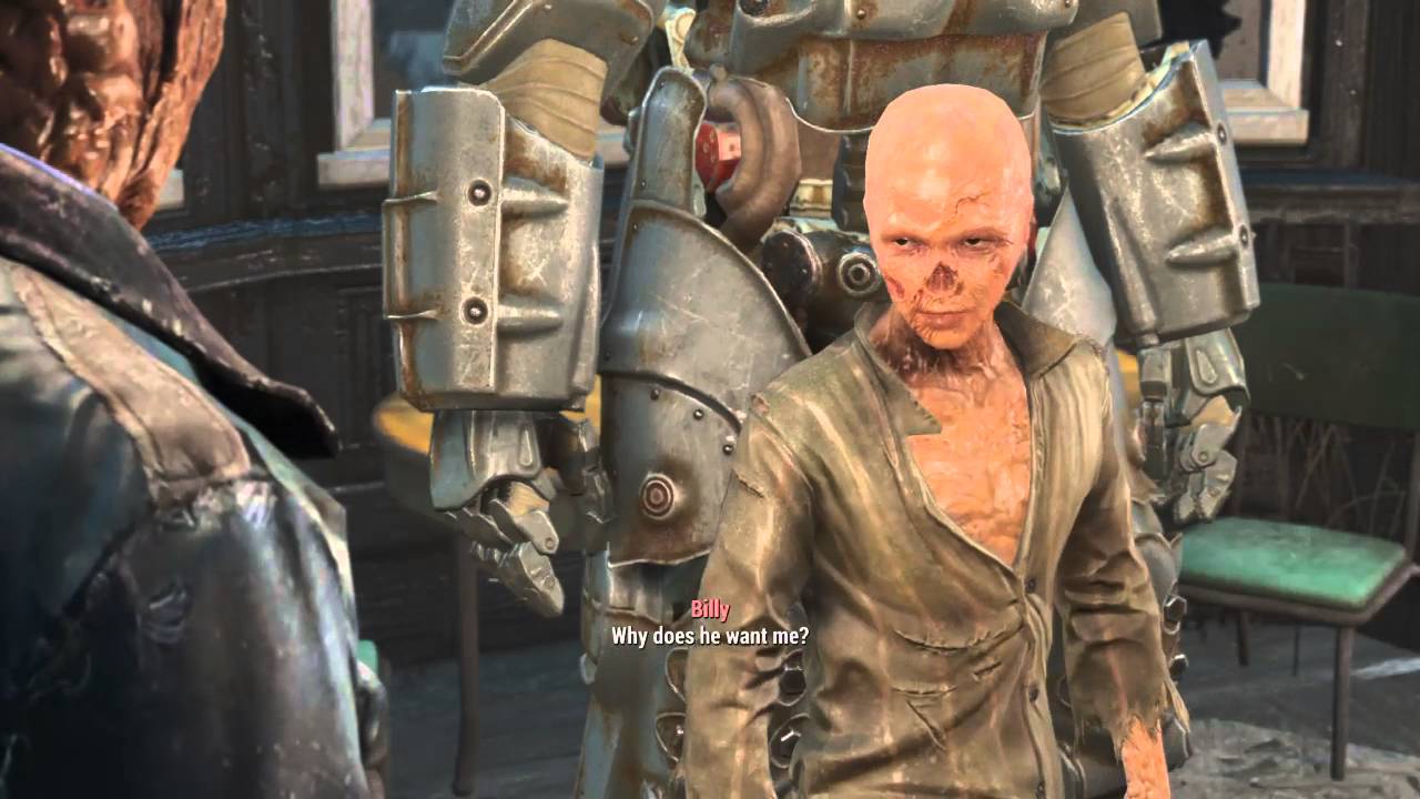 Fallout 4 Ghoul Billy Youtube