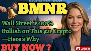 Wall Street is 100% Bullish on This $21 Crypto Stock—Here’s Why BMNR STOCK PODCAST TODAY ANALYSIS