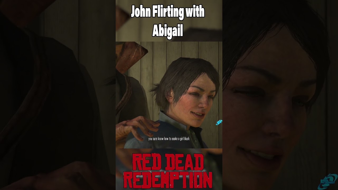 John Flirting with Abigail 