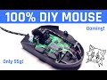 I made a diy gaming mouse because logitechs mice keep breaking