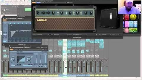 Logic Studio 9 Guitar Amp Designer Test. Pink Floyd The Wall