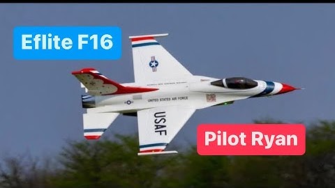 BRAND NEW!!! E-Flite F-16 Thunderbirds 80mm RC Jet