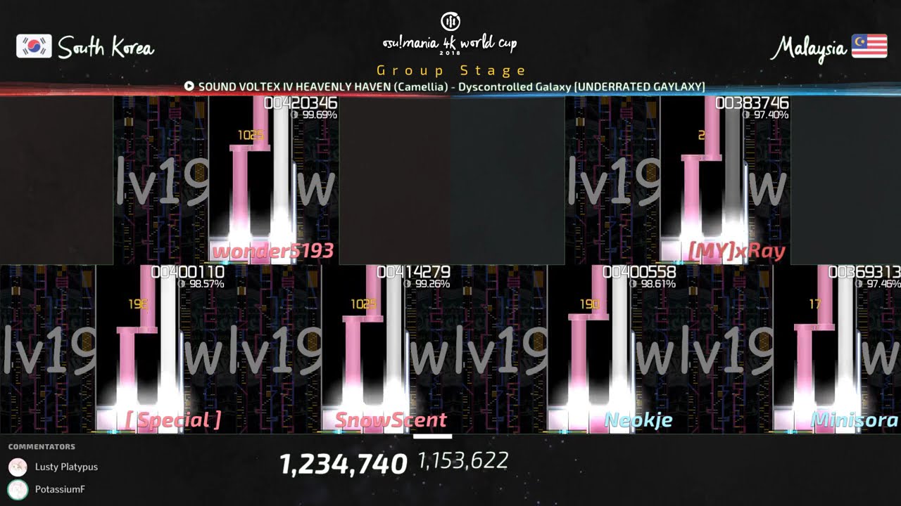 20180923 osu mania 4K World Cup Quarter Finals   Part 1 vv313562755