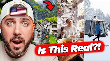 These European Places Broke My Brain 😱 | American Reacts