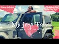 What’s in my Truck: Tour my Jeep Sahara | Truck essentials + Travel Pack | Jeep Life #olllo ✌🏽