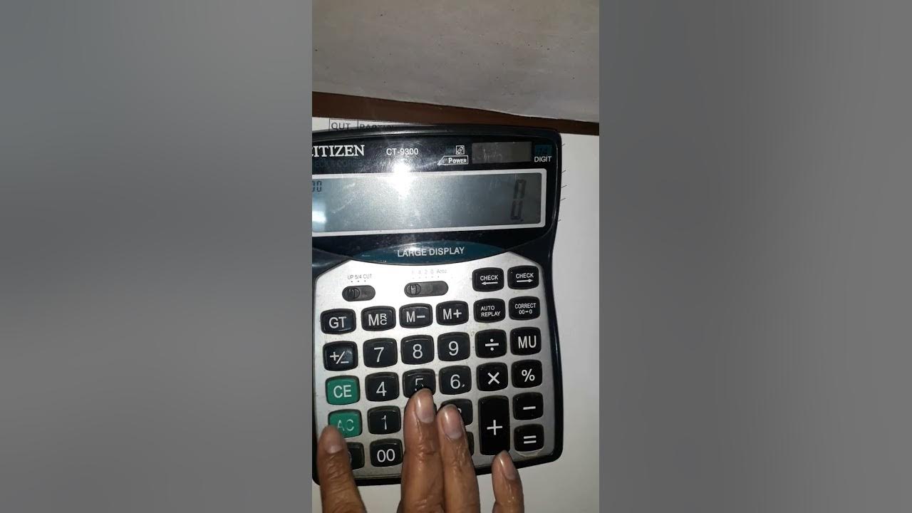 m+ m mrc calculator simply bill YouTube