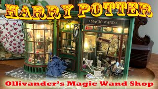 I Spent 30 Days Building Ollivanders Magic Wand Shop Miniature and Heres What Happened