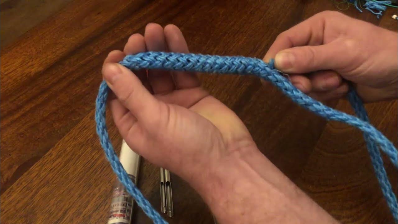 How to splice an eye / loop in braided rope in seconds. Fully explained