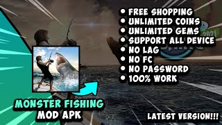 MONSTER FISHING MOD APK [ NO PW ] || LATEST VERSION!!! screenshot 1