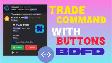 BDFD Trade Command With Buttons | #bdfd #discord