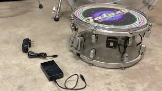 Power Options & Assembly - Triggered Drum Lights - Galaxy Drum Lights