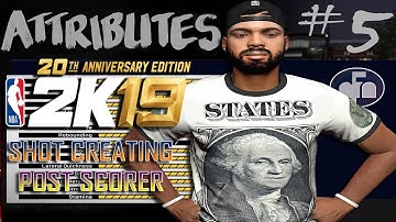 NBA 2K19: Best Shot Creating Post Scorer Mixtape Vol. 5 (Attributes/Animations) PS4