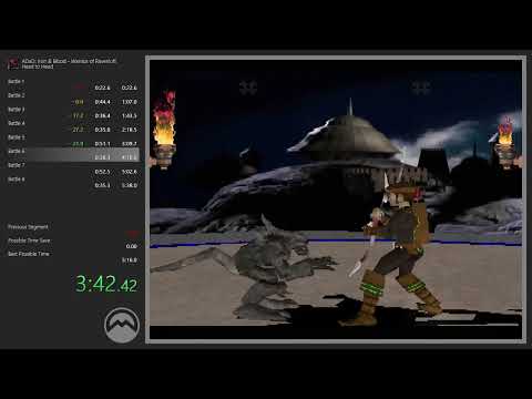 Speedrun - Iron u0026 Blood: Warriors of Ravenloft - Head to Head - Current PB