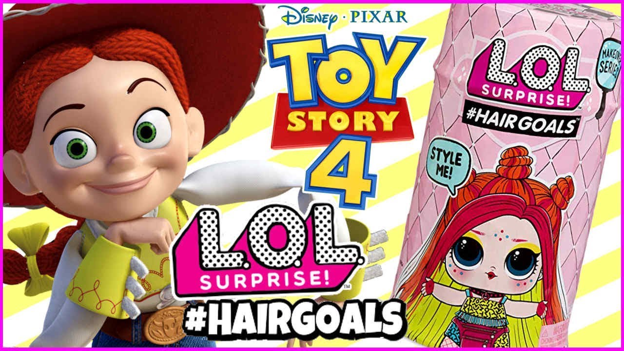 Bajka Jessie Po Polsku Cały Film TOY STORY 4 🚀 NOWA PRZYJACIÓŁKA JESSIE 🎪 LOL SURPRISE HAIRGOALS 🚀 bajka