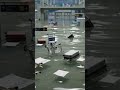 Miniature Airport Flood Disaster 🌊✈️ | Hollywood VFX Behind The Scenes #Shorts