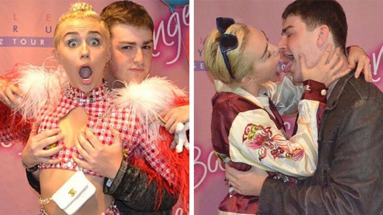 10 Celeb-Fan Photos We Weren't Meant To See.