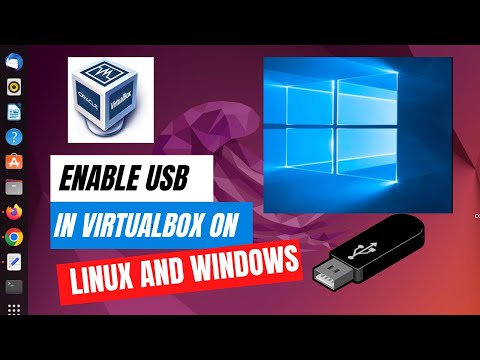 How to Enable USB in VirtualBox on Ubuntu and Windows