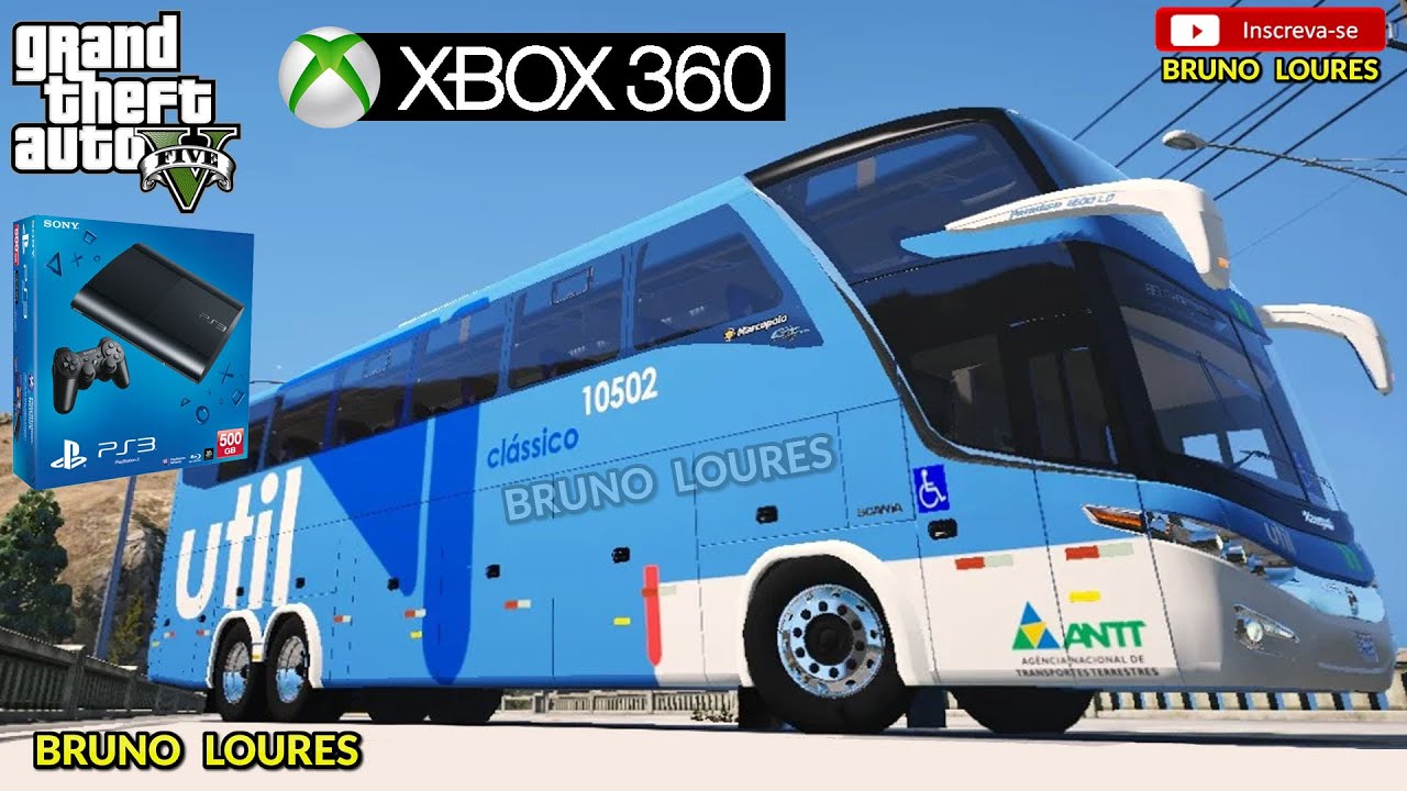 GTA V PS3 & Xbox 36Ø - Bus Simulator (BLUS - BLES - HEN) 🙂🙂🙂 