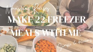 Simple and Nourishing Freezer Meals for the Postpartum Mama | Warm & healing recipes