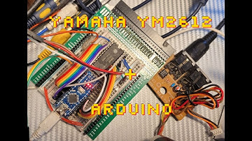 YM2612+Arduino Midi kontrol FM synthesis