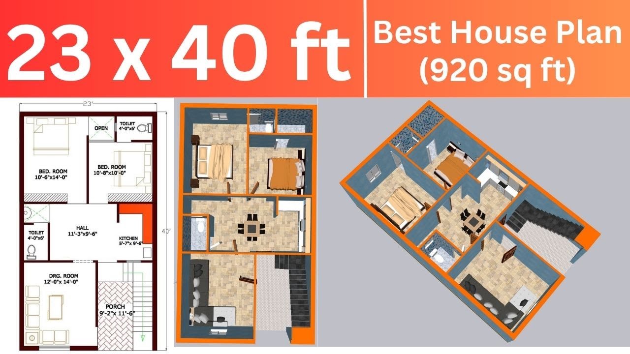 23x40 House Plan 23x40 House Design 23x40 House Plan With Garden 23x40 House Plan 23x40 House Design 23x40 House Plan With Garden