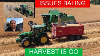 HARVEST BEGINS, SLEDGE ISSUES AND LOTS MORE