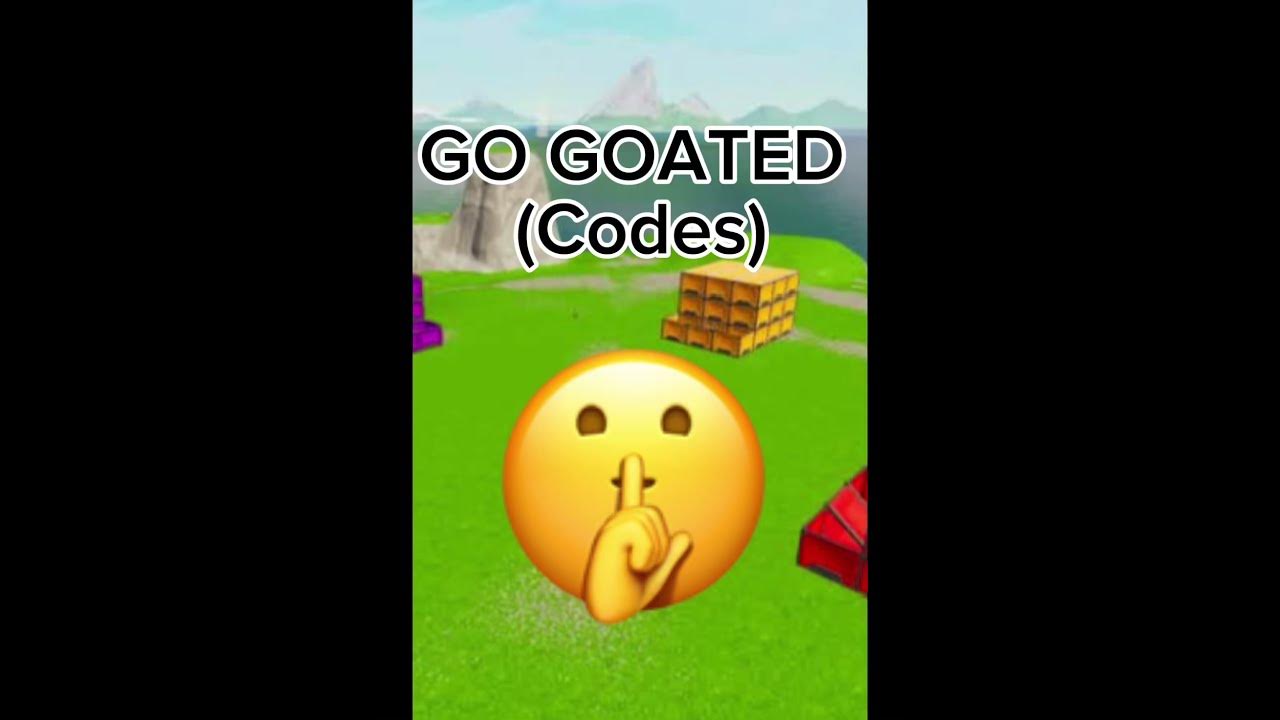 Go GOATED 🐐 vault (codes) fortnite gogoated YouTube