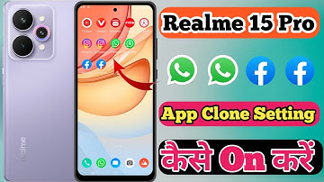Realme 15 pro 5g App Clone & Dual App Setting Kaise On Kare // How To Dual App In Realme 15 pro 5g