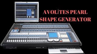 Avolites Pearl 2010 Shape Generator 