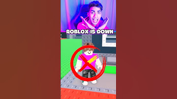 ROBLOX IS DOWN 😱