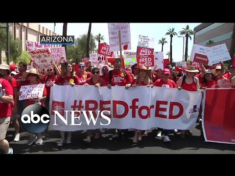 Teachers' strike forcing public schools in Arizona to be closed for days