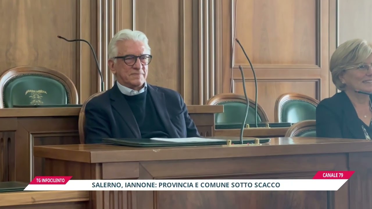 Salerno, Iannone: Provincia e Comune sotto scacco