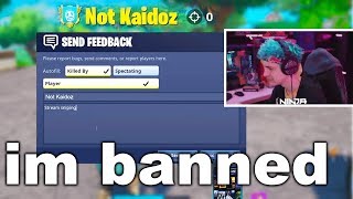 I Stream Sniped Fortnite Streamers and got BANNED...