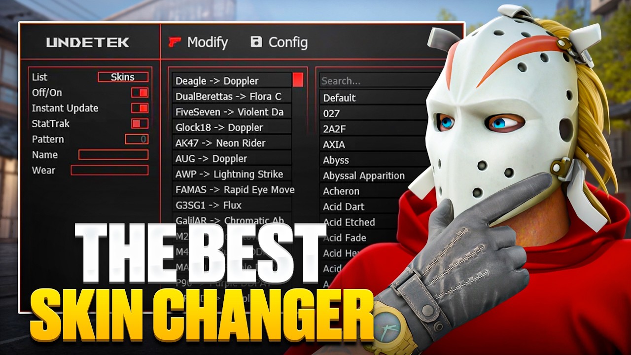 Лучший скин для CS2 в 2026 году? (Undetek Skin Changer)
