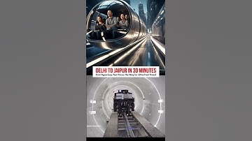 First Hyperloop in India || Delhi to Jaipur in just 30 minutes || #innovista #futureindia #india