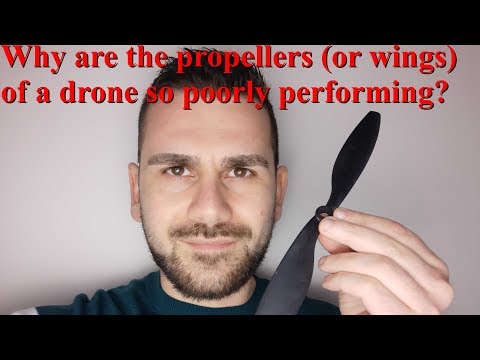 Le terribili prestazioni delle eliche di un drone