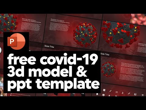 PowerPoint: FREE Covid-19 Template and 3D Model Download