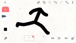 Tutorial flipaclip run(walk) circle easy just 5 frames
