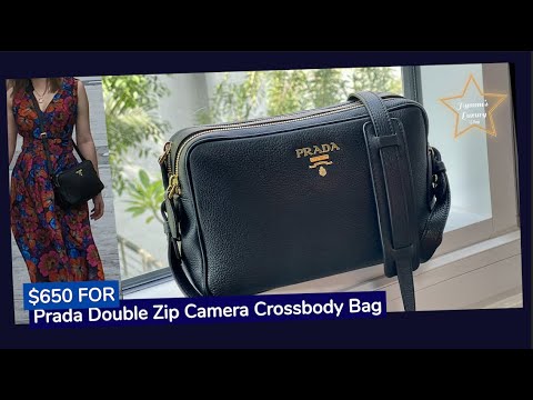 double zip camera bag